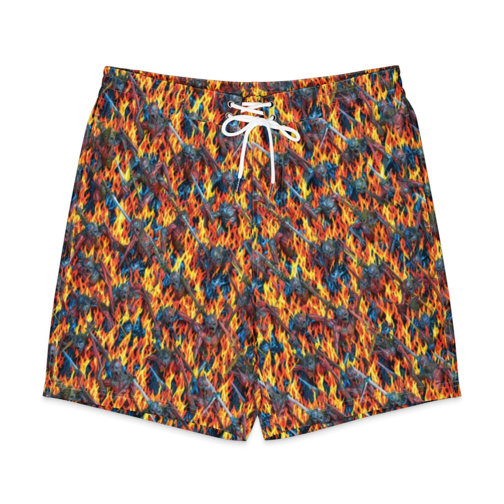 Inferno Legion on Men's Board Shorts — Front
