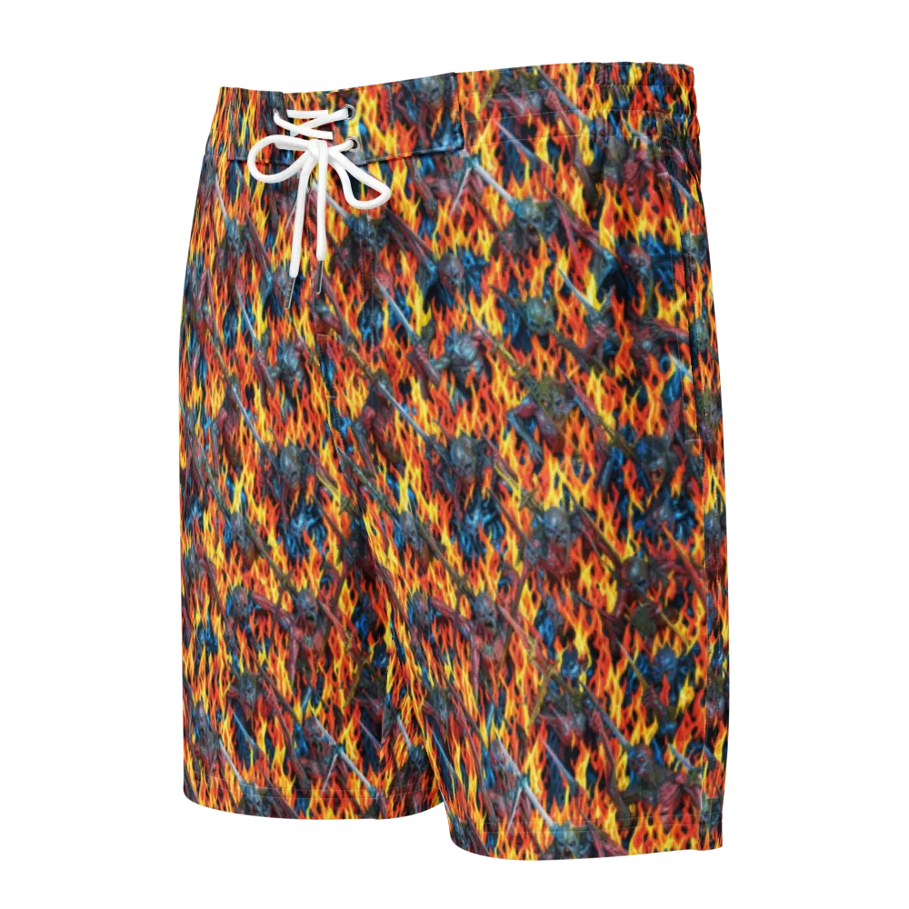 Inferno Legion on Men's Board Shorts — Front