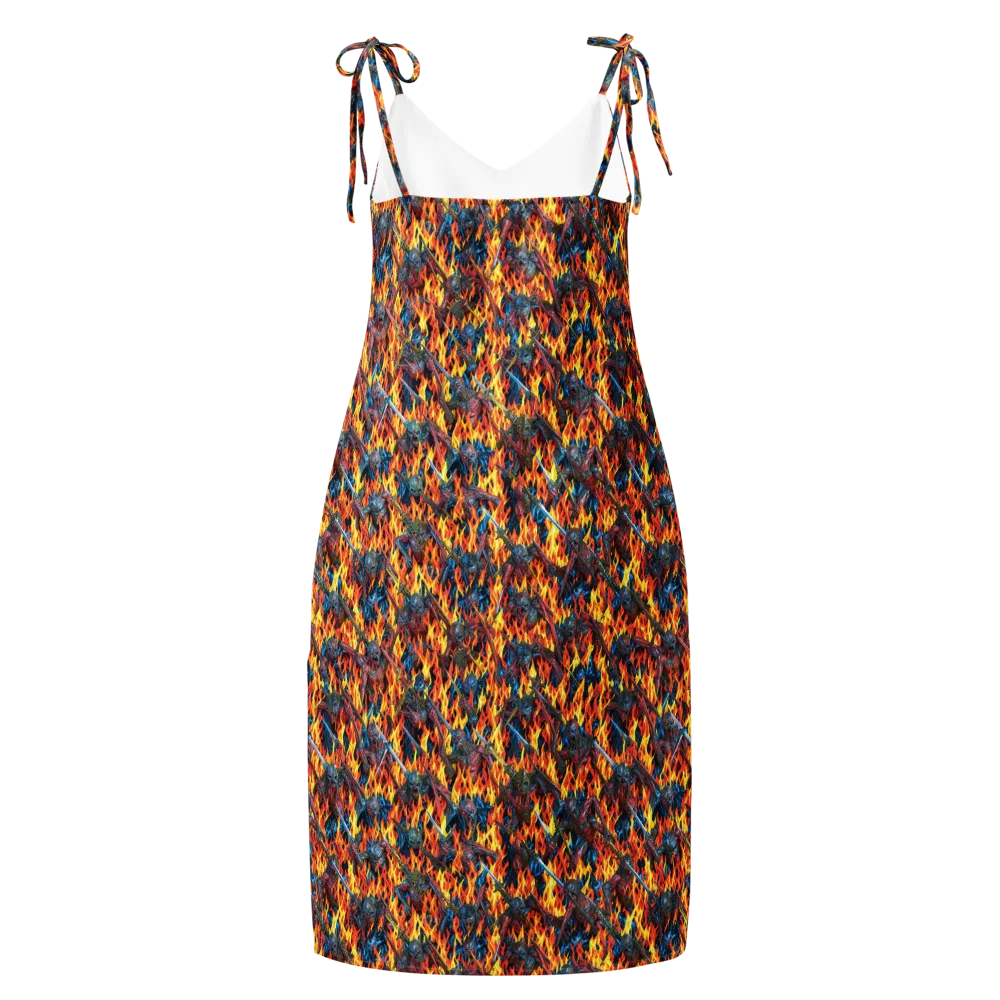 Inferno Legion on Slip Dress — Back