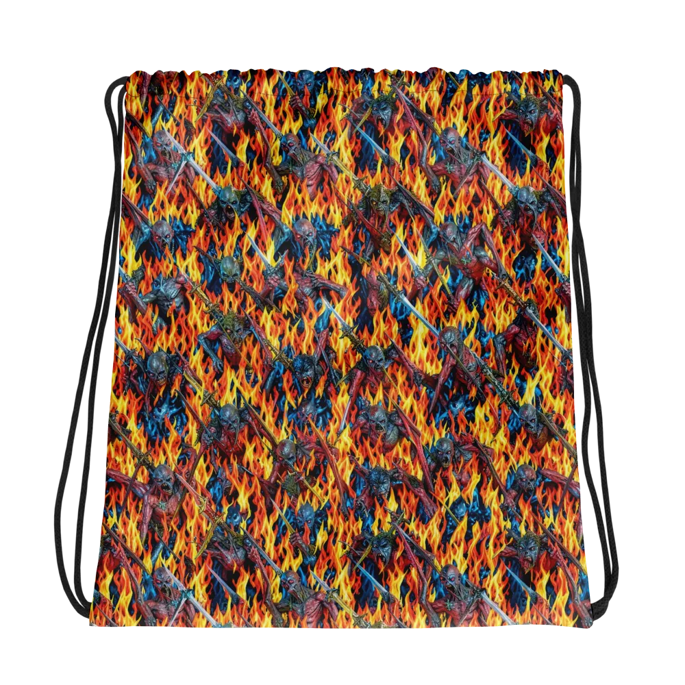 Inferno Legion on Drawstring Bag — Photo
