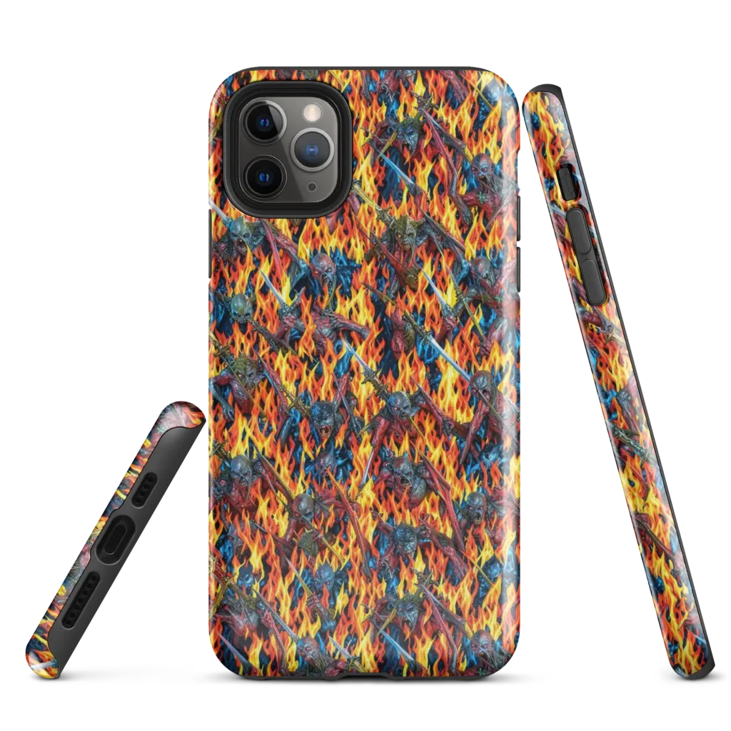 Inferno Legion on Tough Case for iPhone® — Front