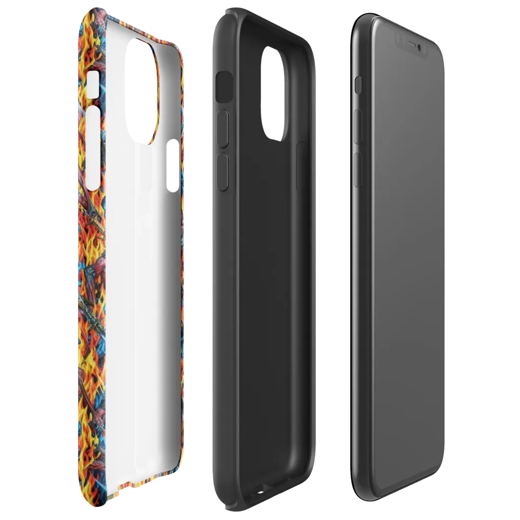 Inferno Legion on Tough Case for iPhone® — Right