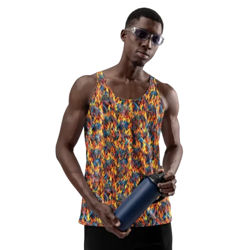 Inferno Legion on a Men's Tank Top