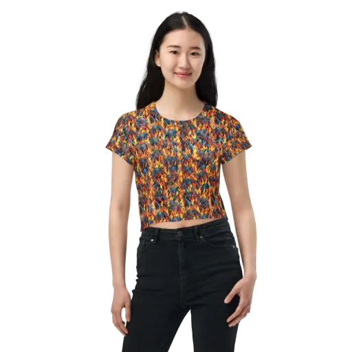 Inferno Legion on a Crop Tee