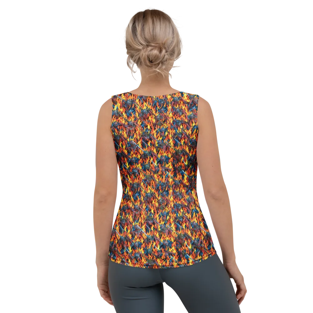 Inferno Legion on Women's Tank Top — Back