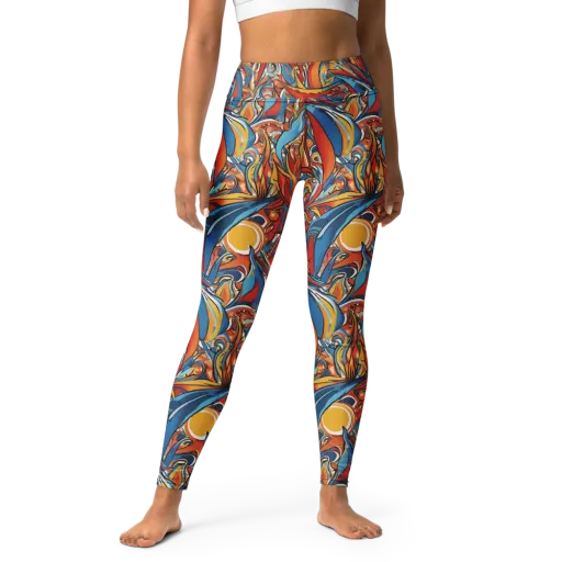 Flamework on a Yoga Leggings
