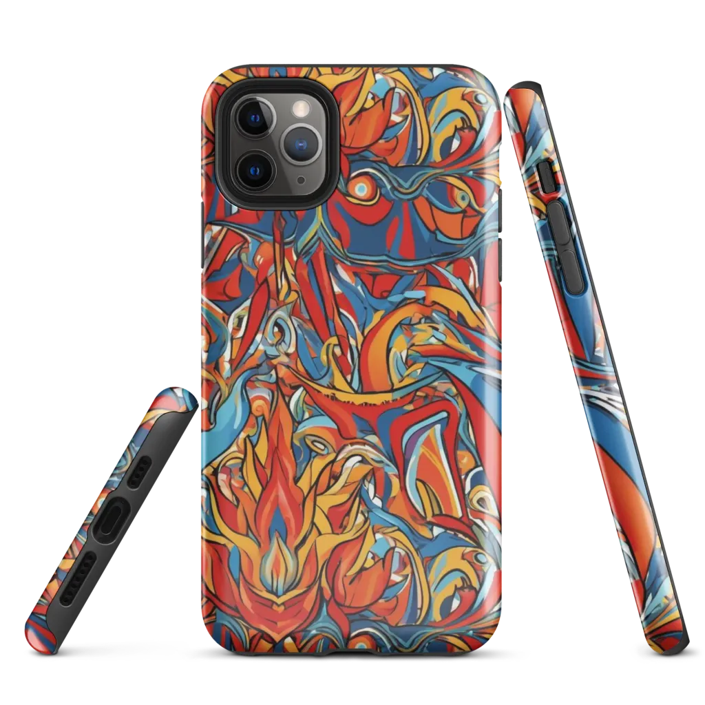 Flamework on Tough Case for iPhone® — Front