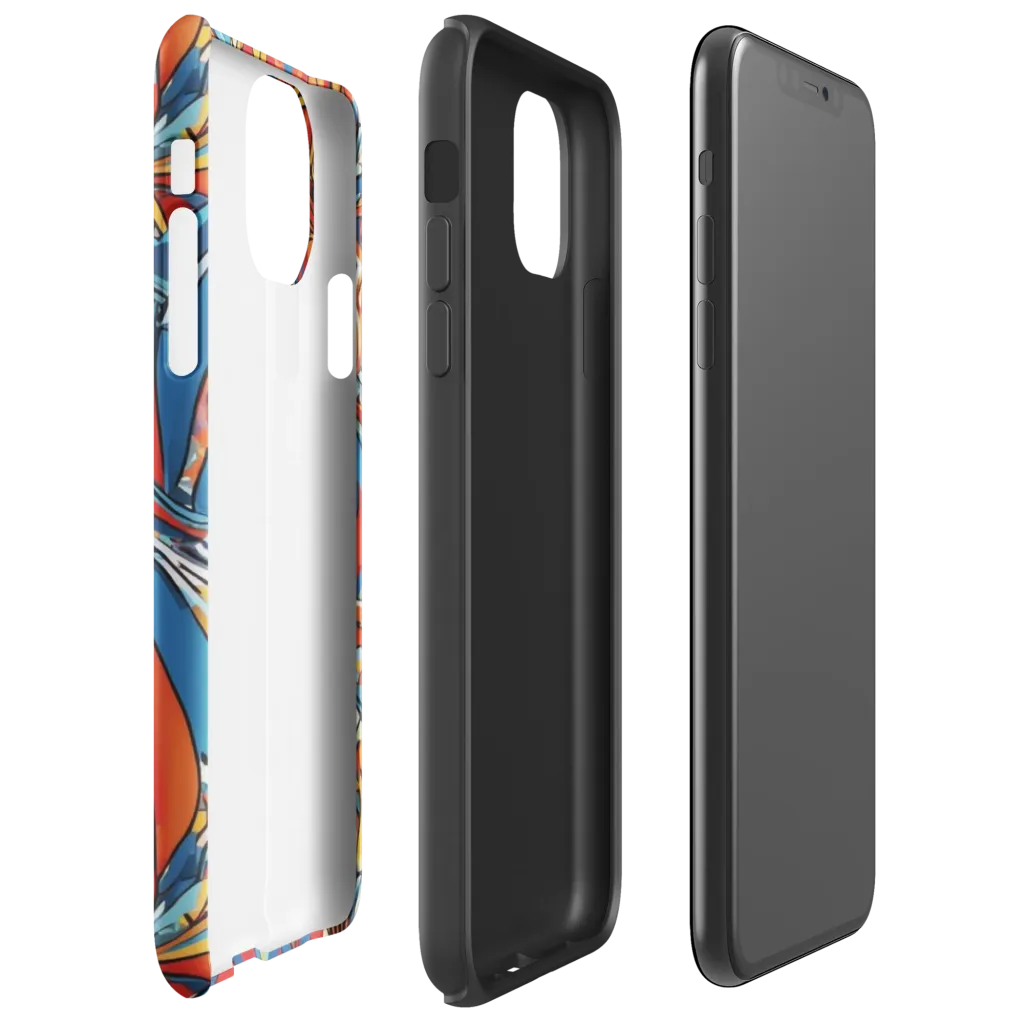 Flamework on Tough Case for iPhone® — Right