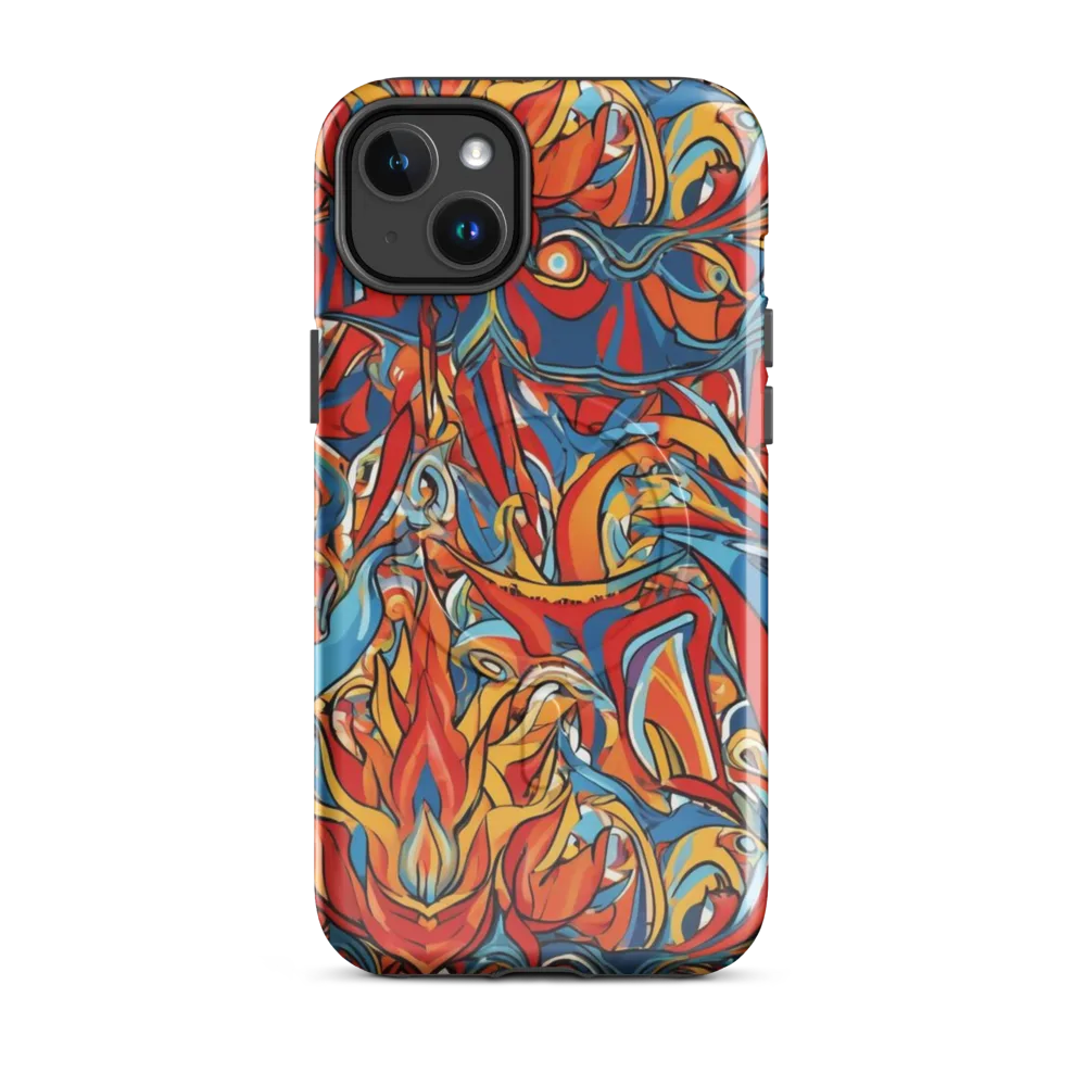 Flamework on MagSafe Tough Case for iPhone® — Front