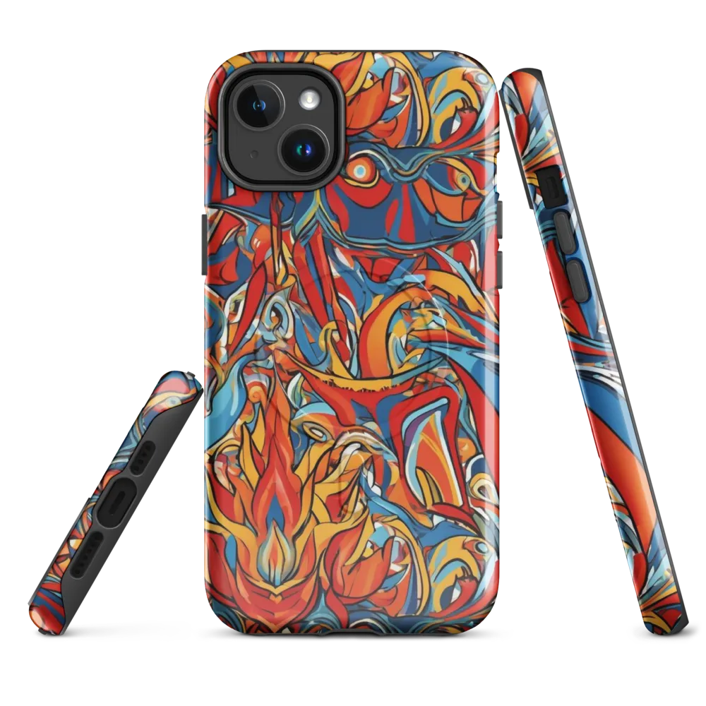 Flamework on MagSafe Tough Case for iPhone® — Front