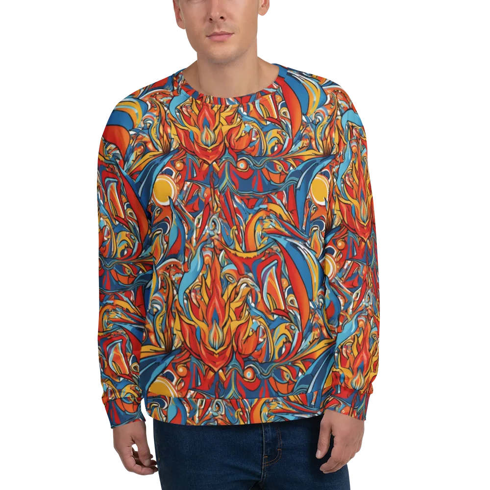 Flamework on Sweatshirt — Front