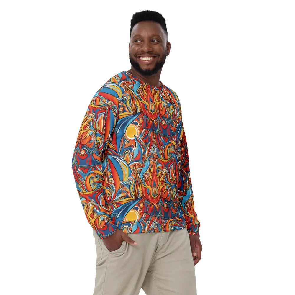 Flamework on Sweatshirt — Front
