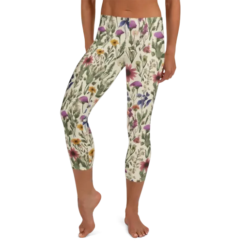 Meadow Chromatic on a Capri Leggings