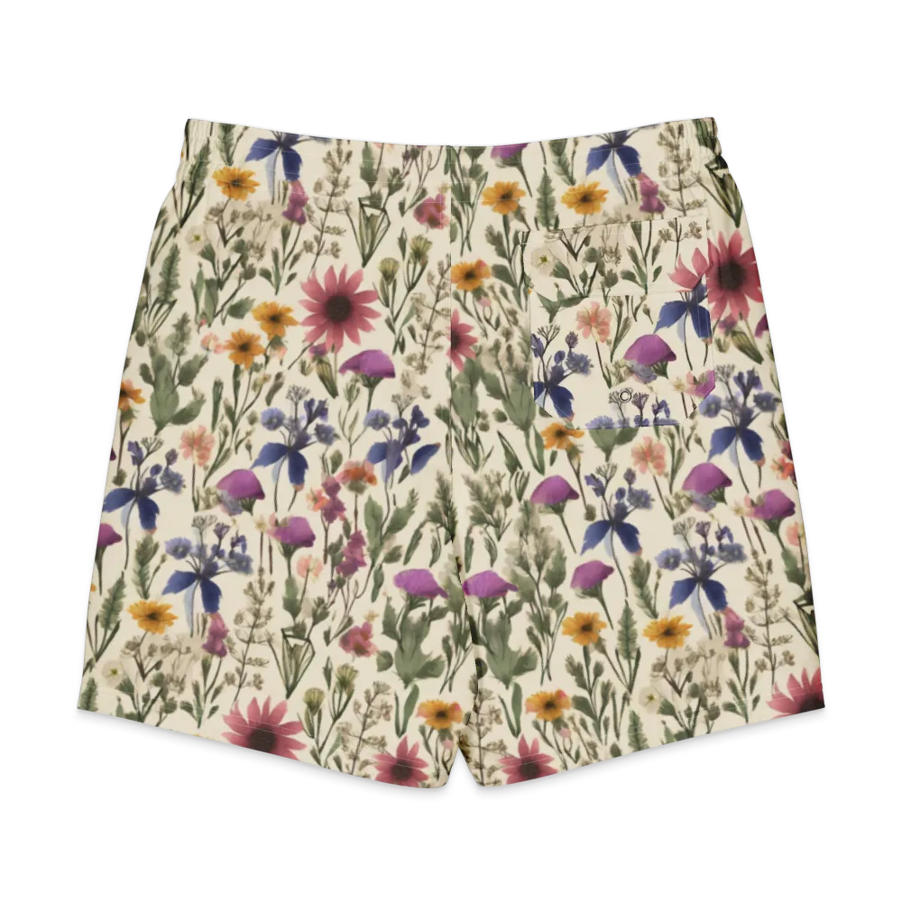 Meadow Chromatic on Men's Board Shorts — Back
