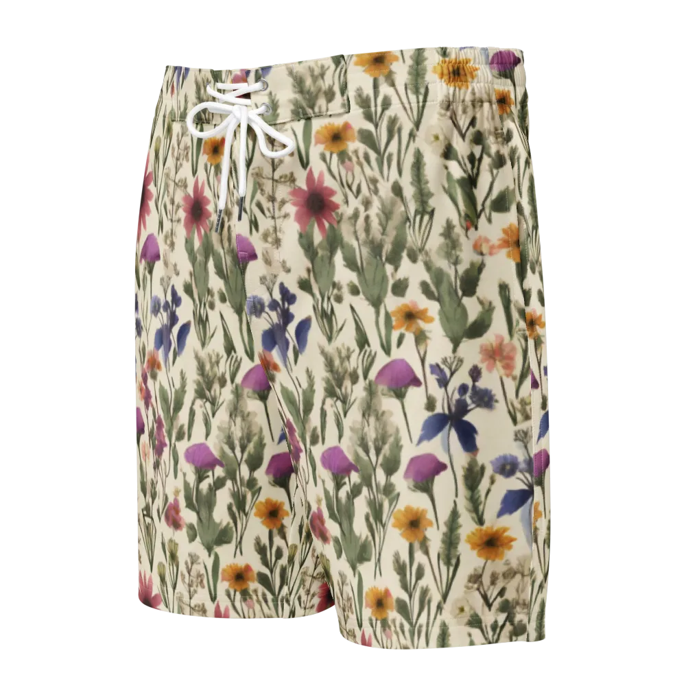 Meadow Chromatic on Men's Board Shorts — Front