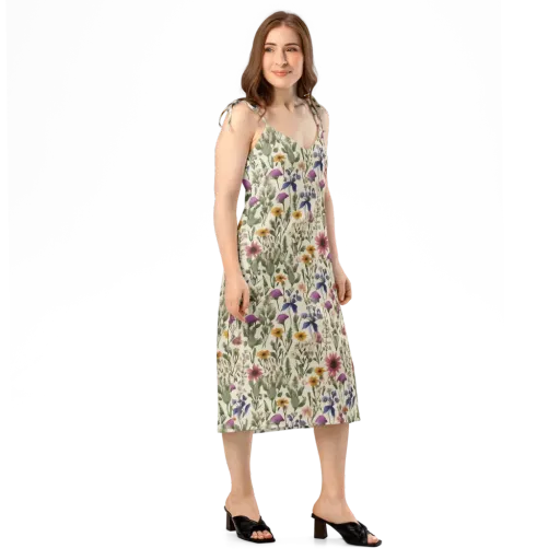Meadow Chromatic on a Slip Dress