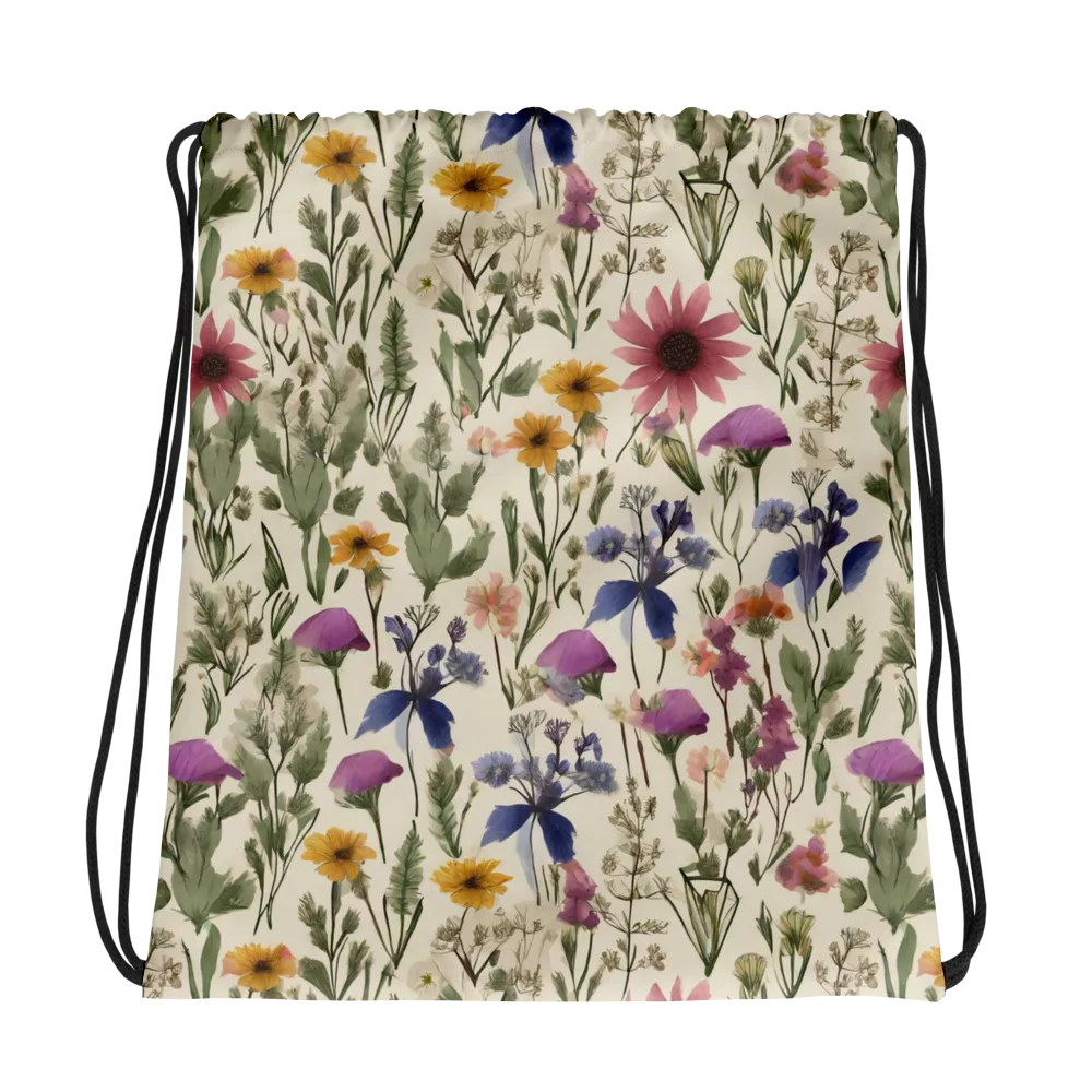 Meadow Chromatic on Drawstring Bag — Photo
