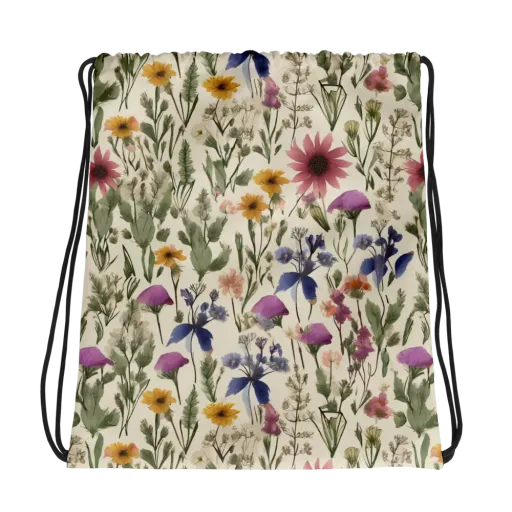 Meadow Chromatic on a Drawstring Bag