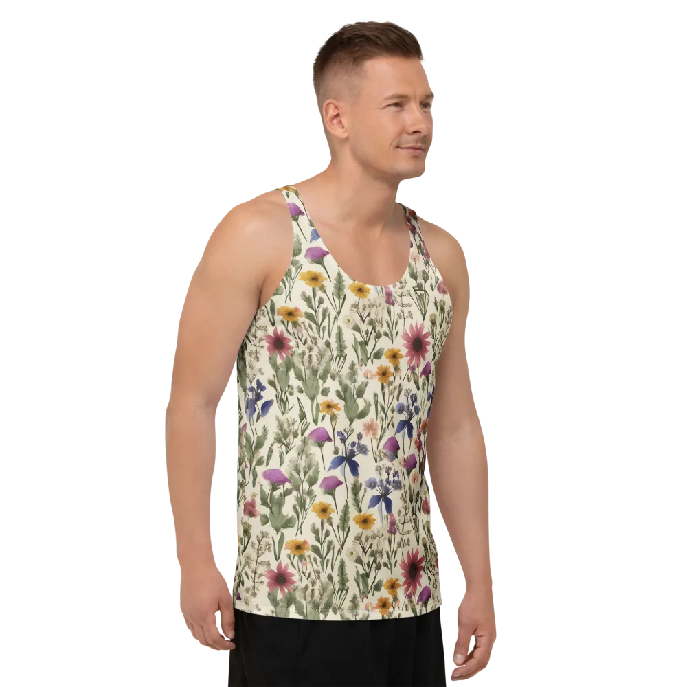 Meadow Chromatic on Men's Tank Top — Right Front