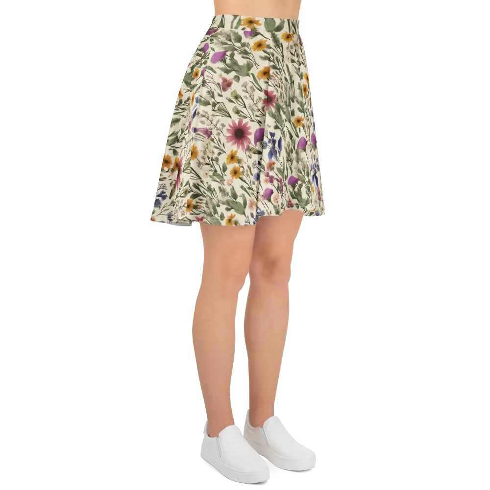 Meadow Chromatic on Skater Skirt — Right