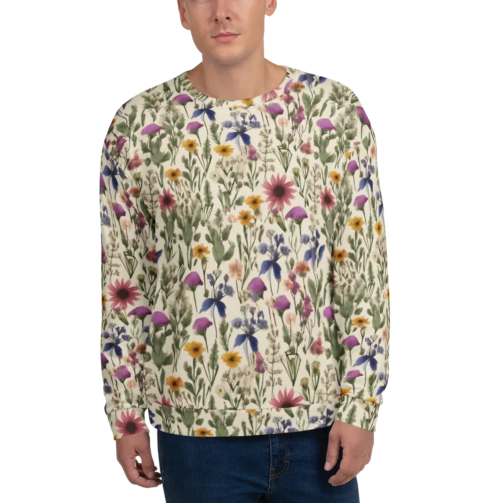 Meadow Chromatic on Sweatshirt — Front
