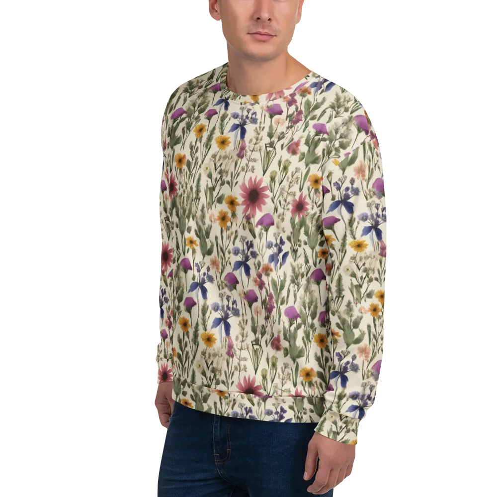 Meadow Chromatic on Sweatshirt — Left Front