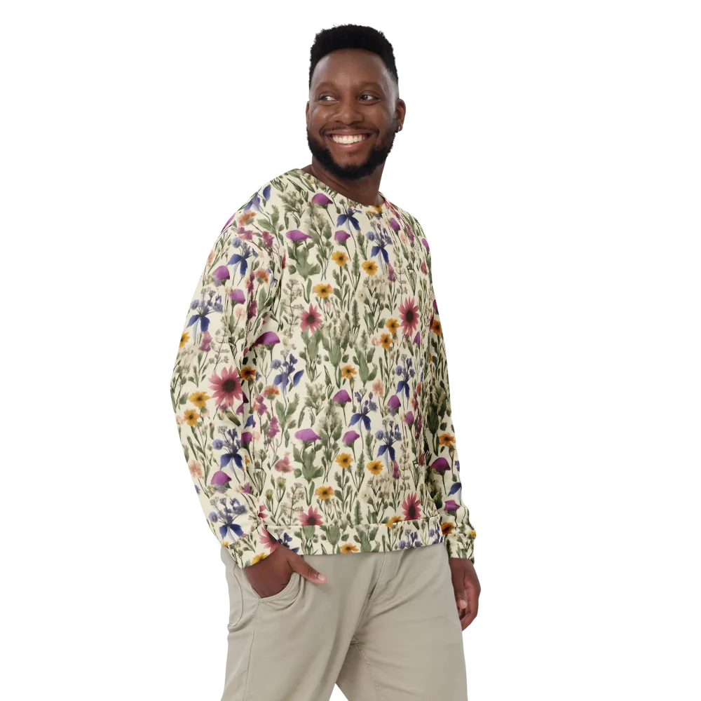 Meadow Chromatic on Sweatshirt — Front