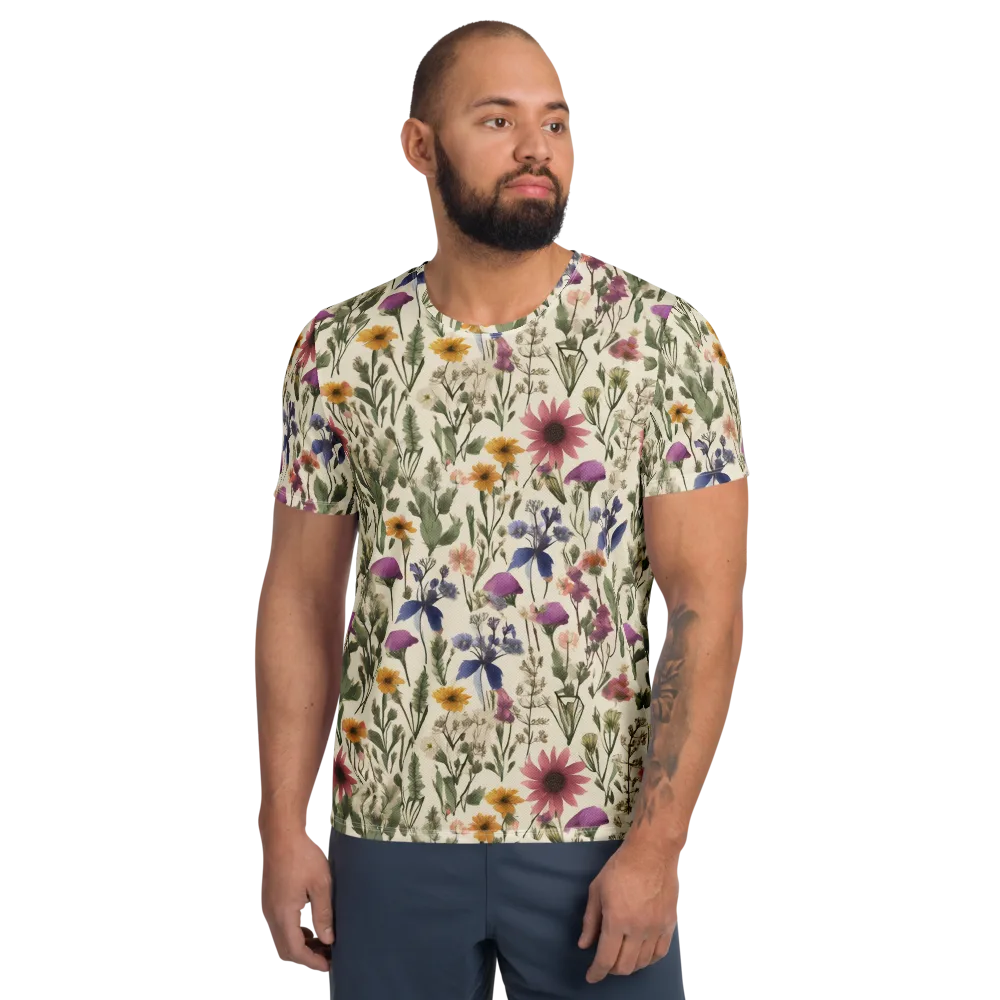 Meadow Chromatic on Men's Athletic T-Shirt — Front