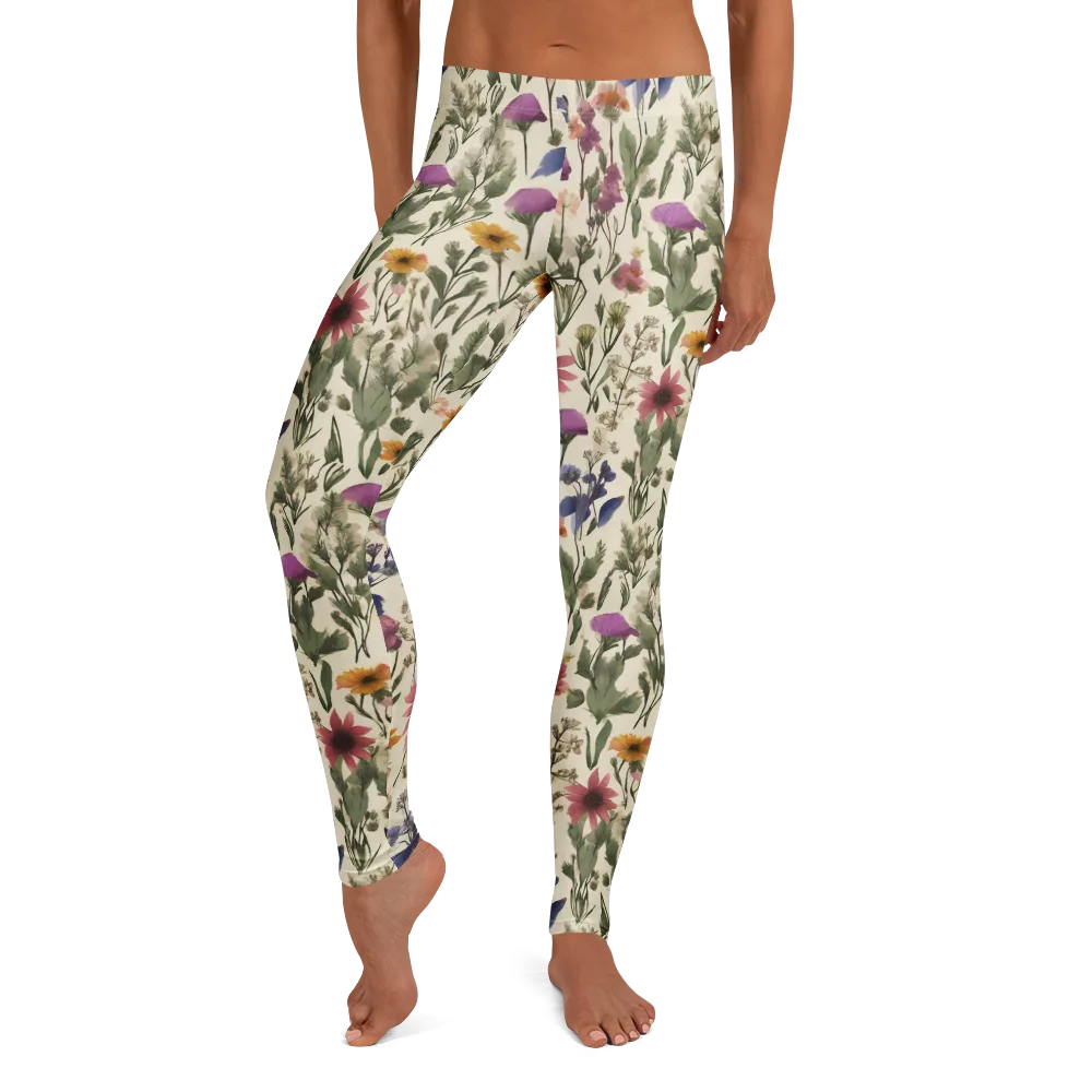 Meadow Chromatic on Leggings — Front