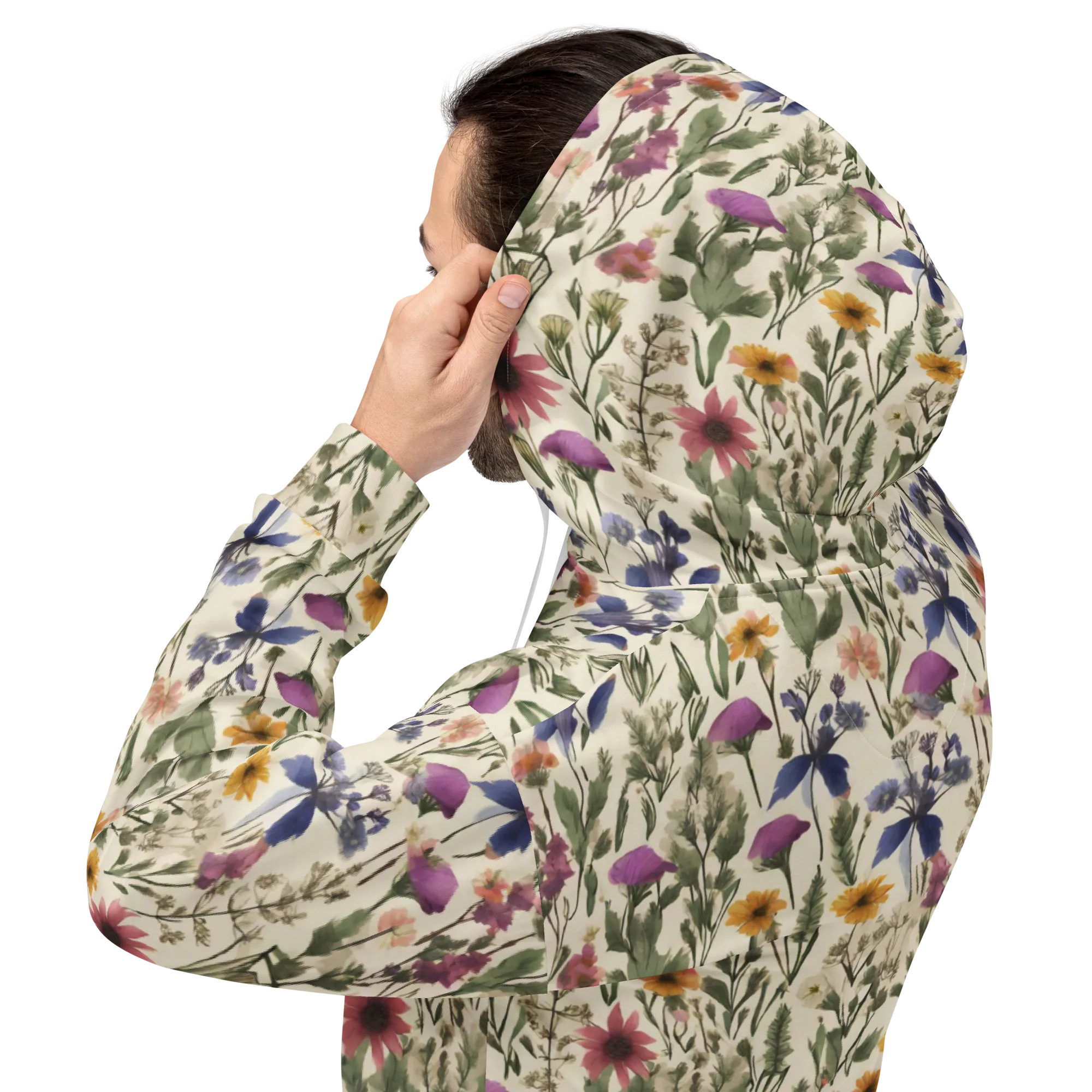 Meadow Chromatic on Hoodie — Back