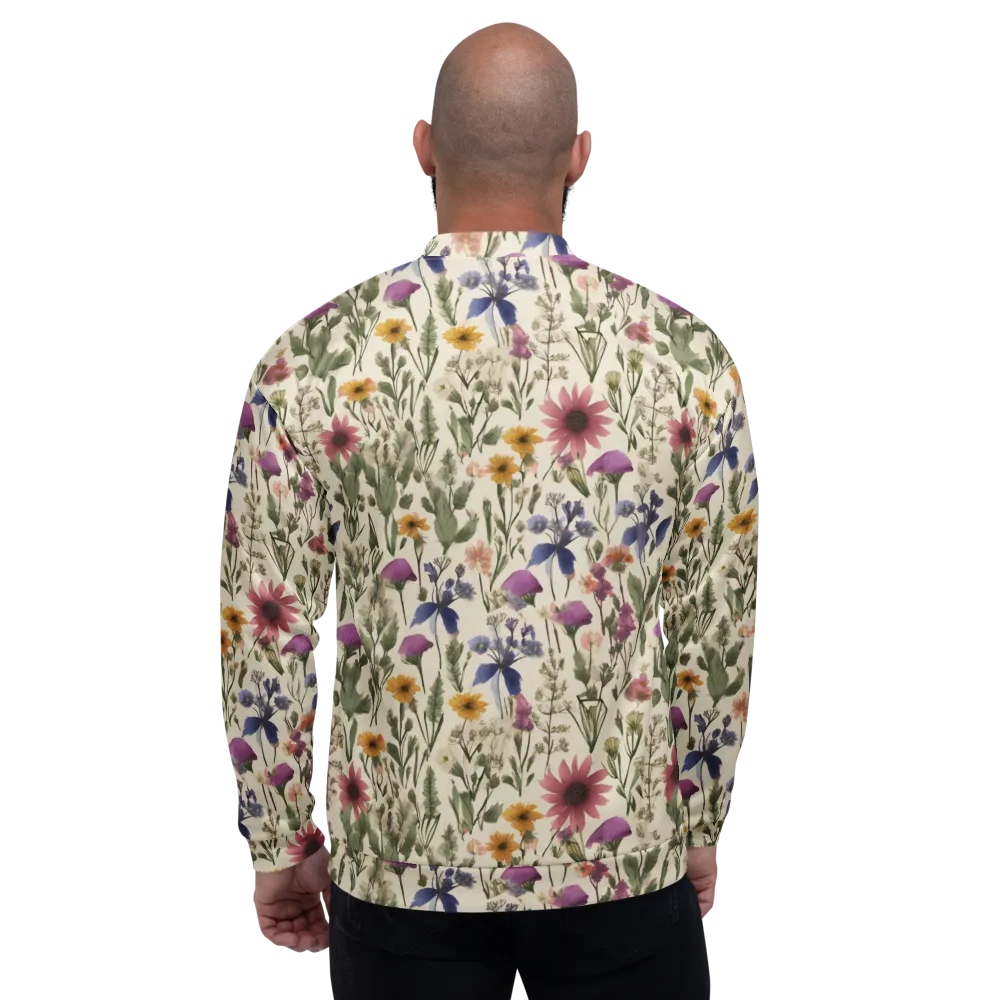 Meadow Chromatic on Bomber Jacket — Back
