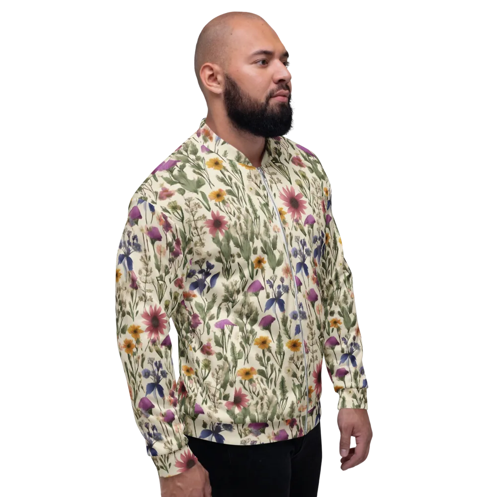 Meadow Chromatic on Bomber Jacket — Right