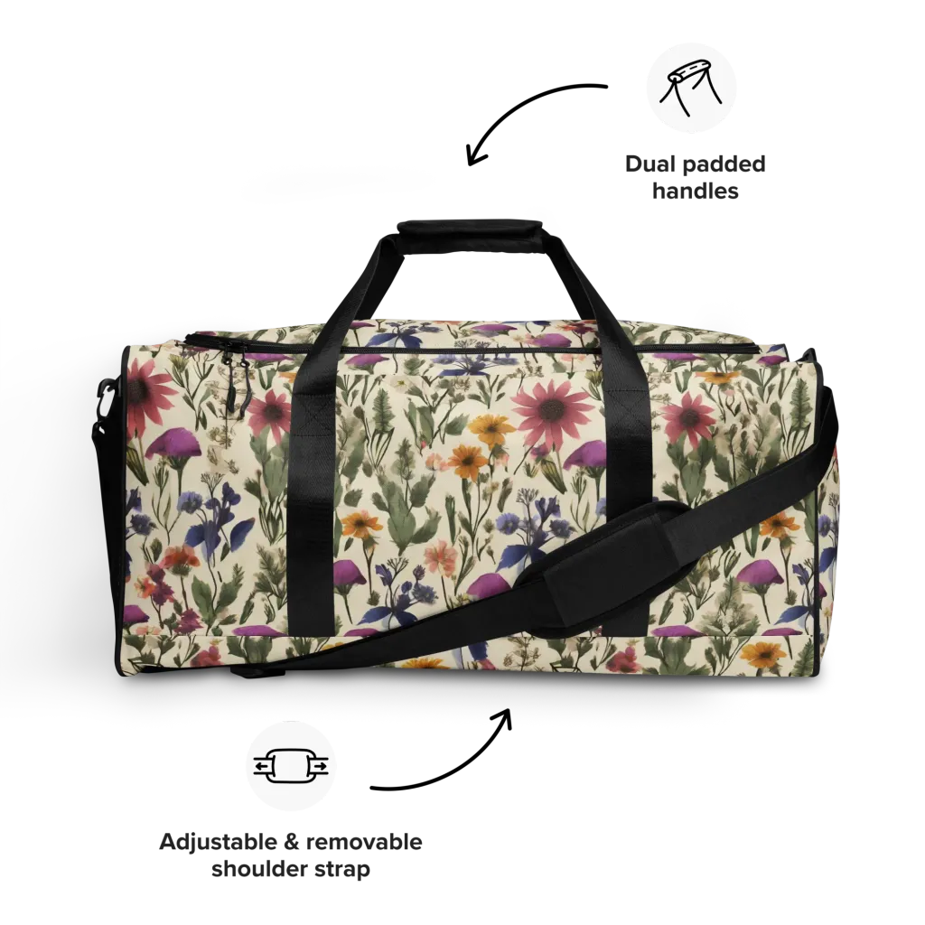 Meadow Chromatic on Duffle Bag — Front