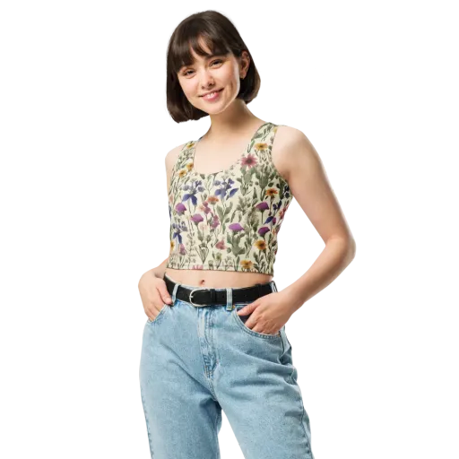 Meadow Chromatic on a Crop Top