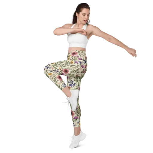 Meadow Chromatic on a Leggings with Pockets