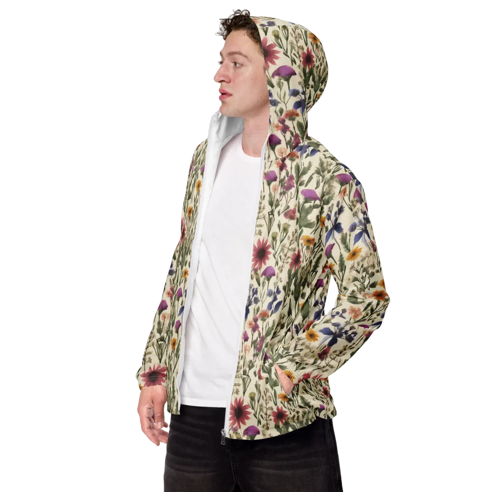 Meadow Chromatic on Men's Windbreaker — Left Front