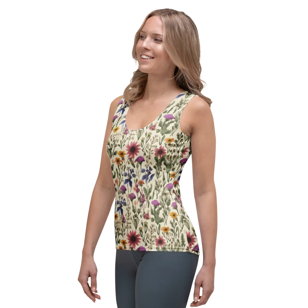 Meadow Chromatic on Women's Tank Top — Left Front