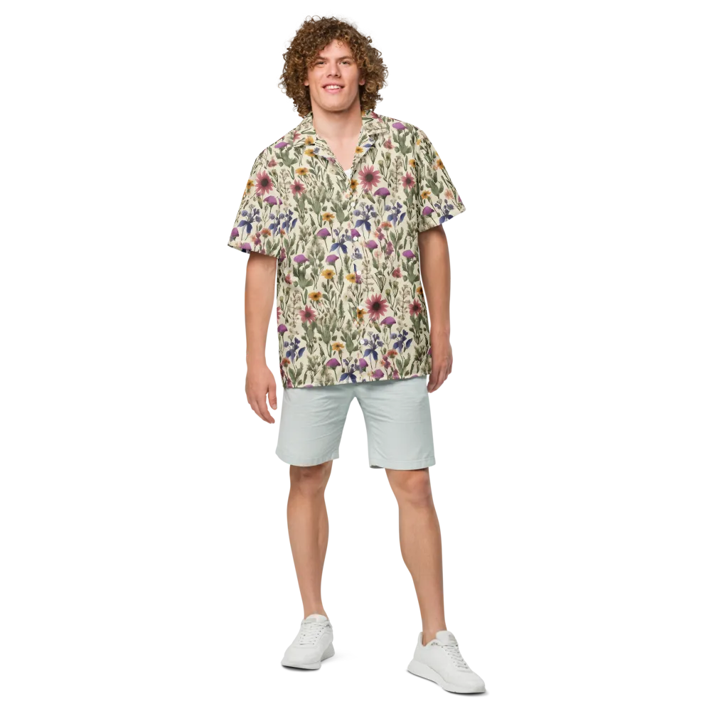 Meadow Chromatic on Button Shirt — Front