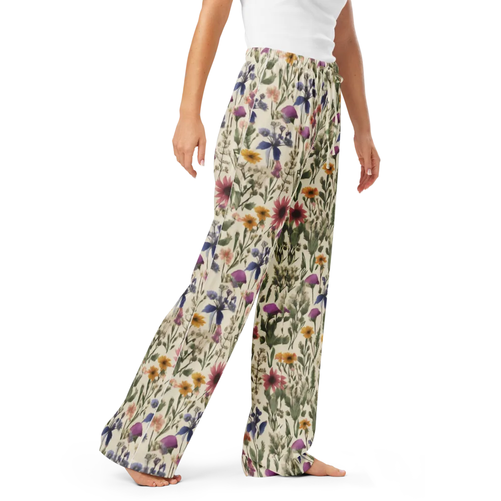 Meadow Chromatic on Women's Pajama Pants — Right Front