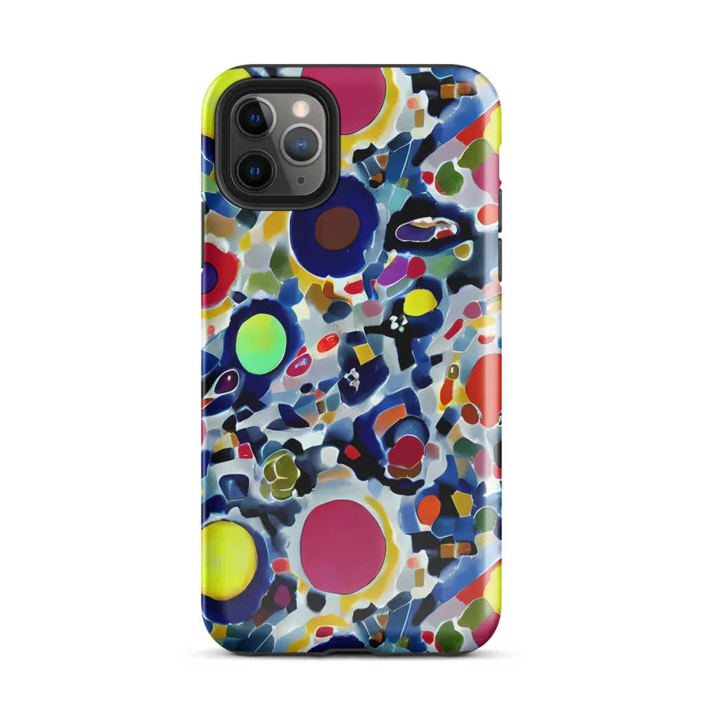 Neon Impression on Tough Case for iPhone® — Front