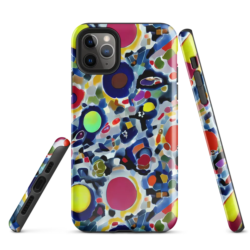 Neon Impression on Tough Case for iPhone® — Front