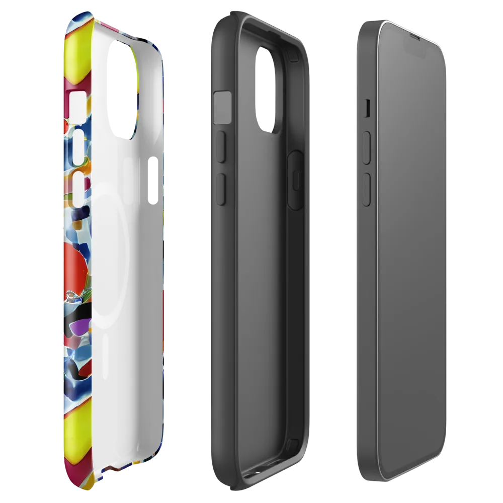 Neon Impression on MagSafe Tough Case for iPhone® — Front