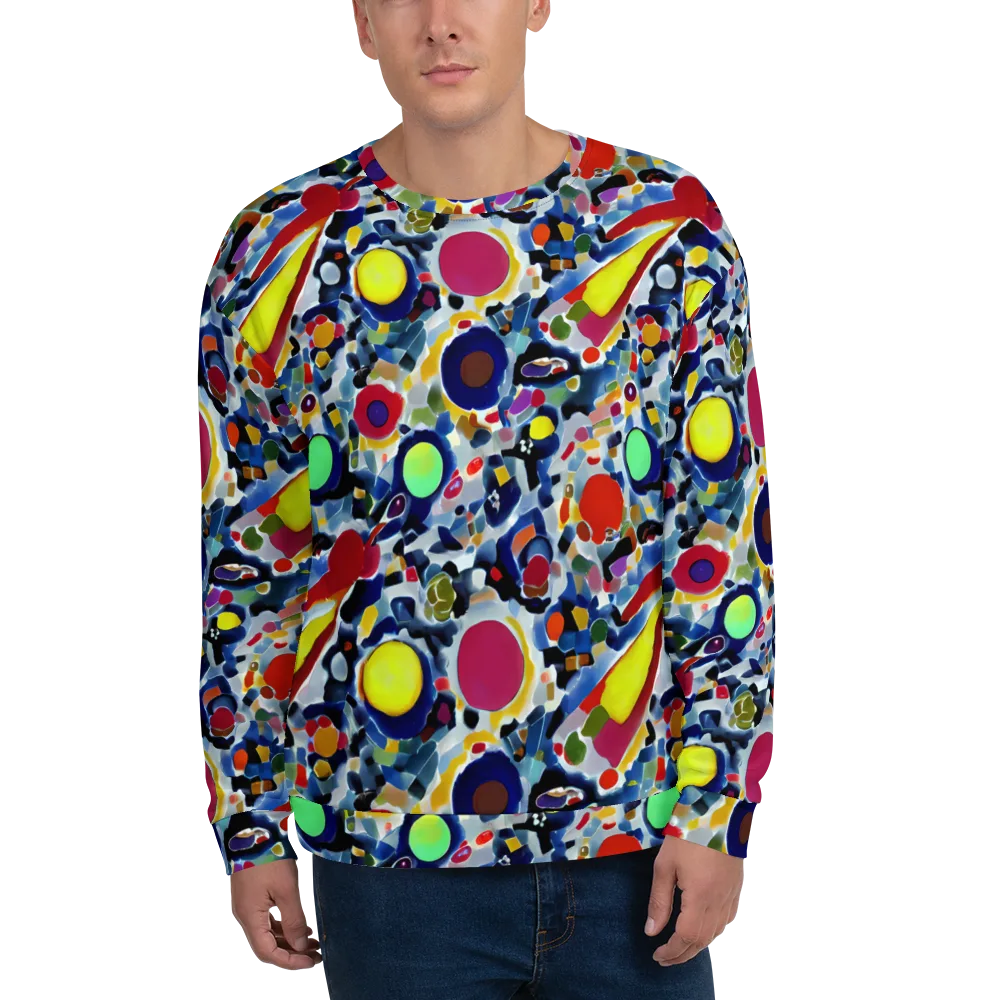 Neon Impression on Sweatshirt — Front