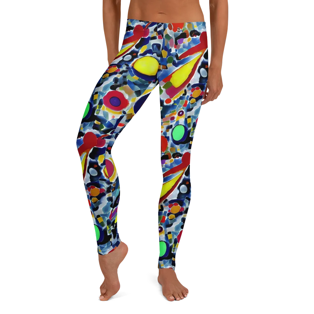 Neon Impression on Leggings — Front