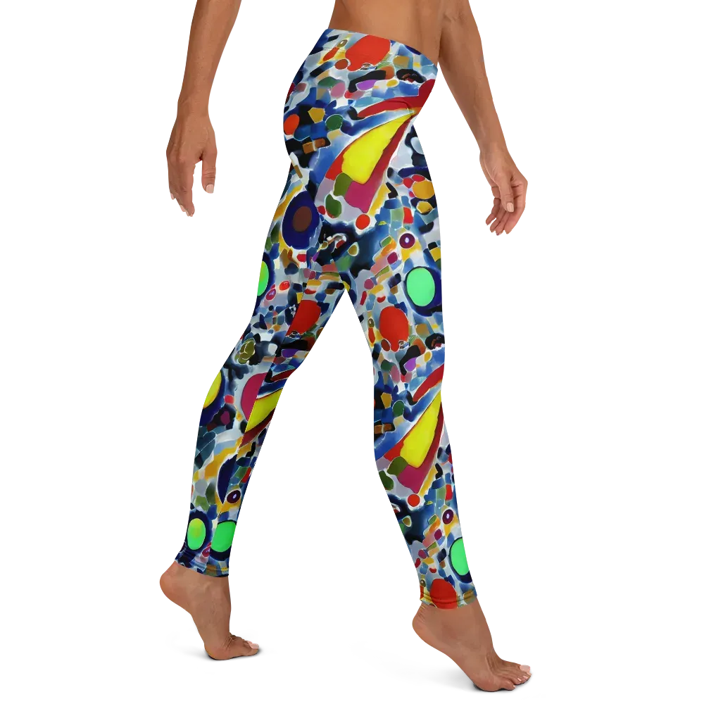 Neon Impression on Leggings — Right