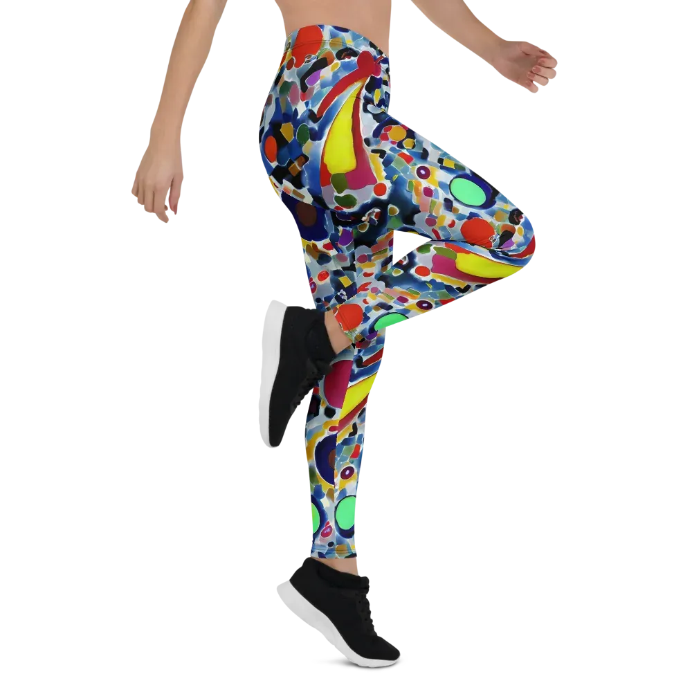 Neon Impression on Leggings — Right