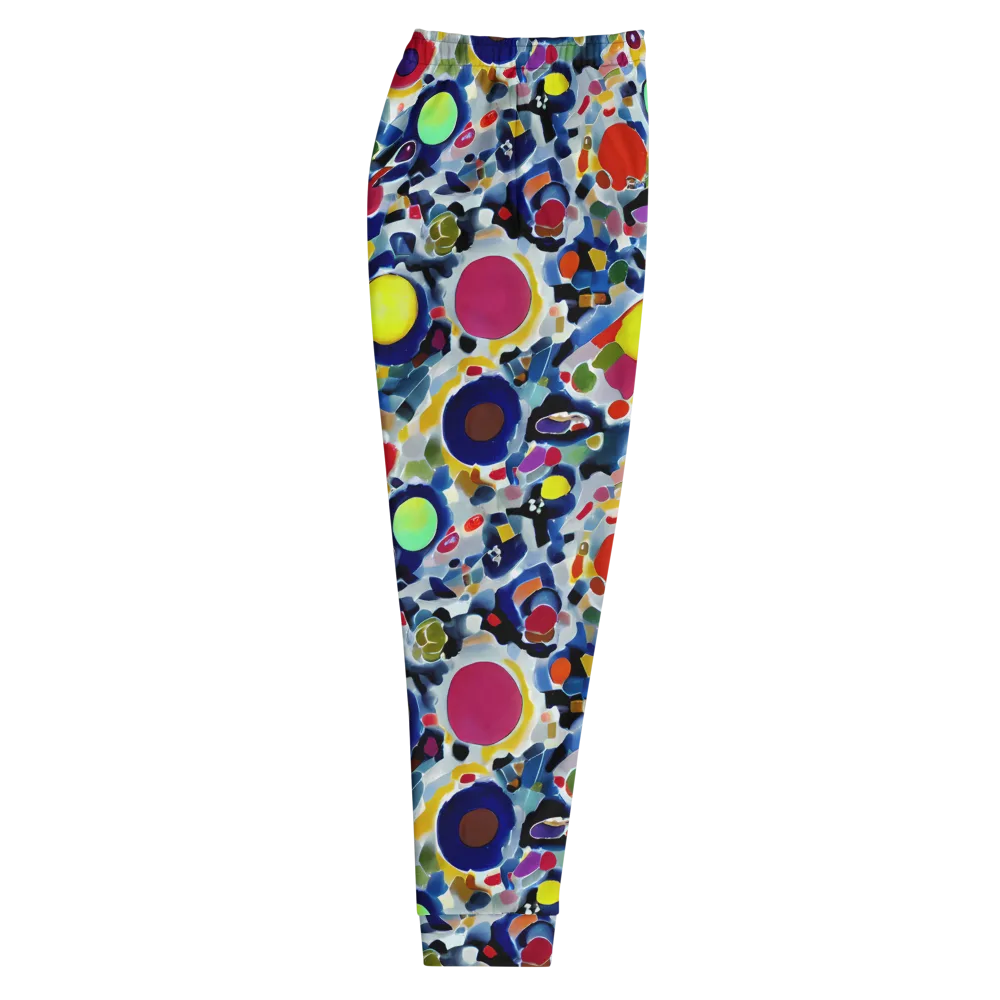 Neon Impression on Men's Joggers — Right