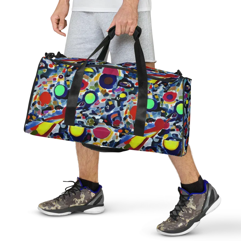 Neon Impression on Duffle Bag — Front