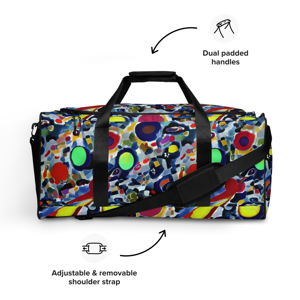 Neon Impression on Duffle Bag — Front