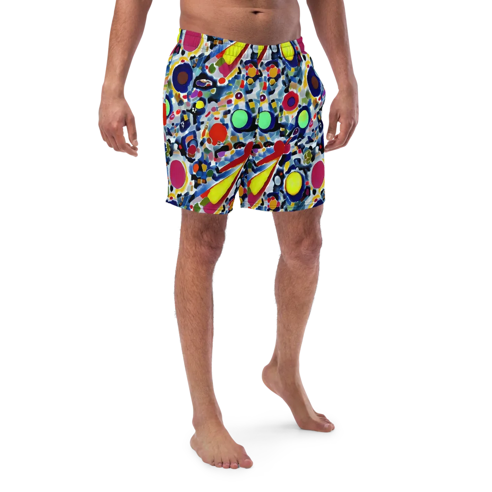 Neon Impression on Swim Trunks — Front